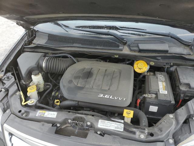 2C4RC1BG9FR741132 - 2015 CHRYSLER TOWN & COU TOURING შავი ფოტო 11