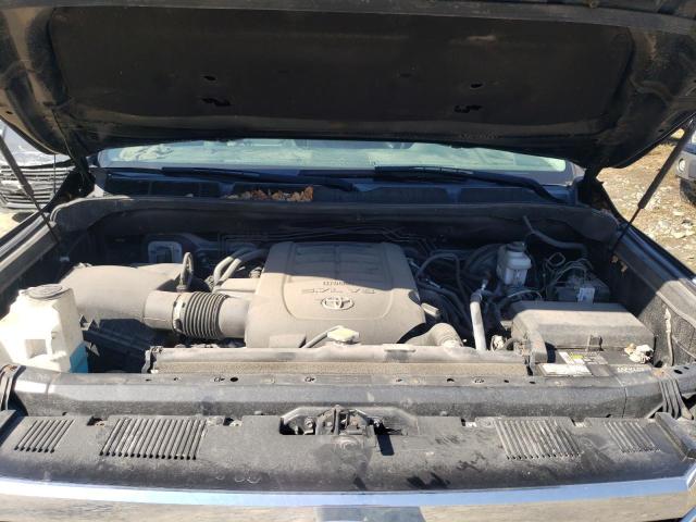 5TFUY5F16HX655967 - 2017 TOYOTA TUNDRA DOUBLE CAB SR/SR5 BLACK photo 11