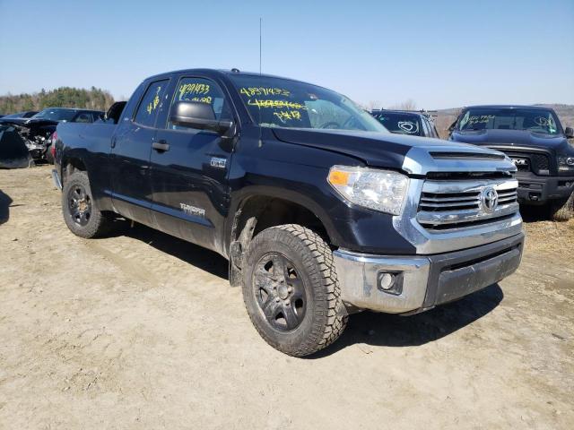 5TFUY5F16HX655967 - 2017 TOYOTA TUNDRA DOUBLE CAB SR/SR5 BLACK photo 4