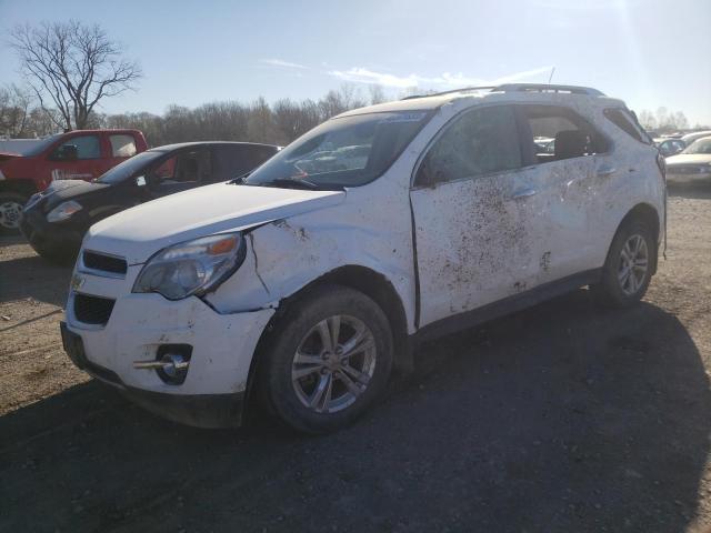 2CNFLGEW9A6369483 - 2010 CHEVROLET EQUINOX LTZ WHITE photo 1