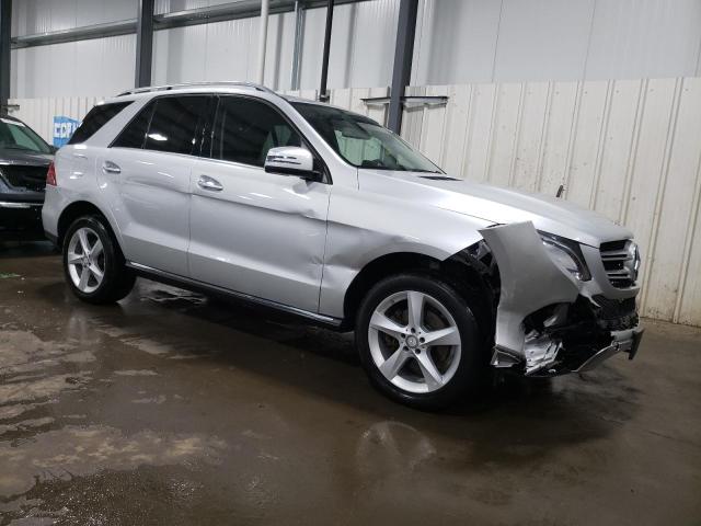 4JGDA5HB4GA760238 - 2016 MERCEDES-BENZ GLE 350 4MATIC SILVER photo 4