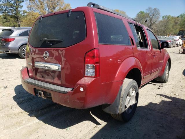 5N1AR18U96C619285 - 2006 NISSAN PATHFINDER LE Qırmızı foto 3