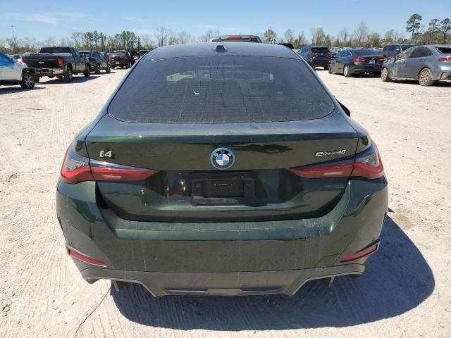 WBY73AW02PFR23637 - 2023 BMW I4 EDRIVE 40 GREEN photo 6