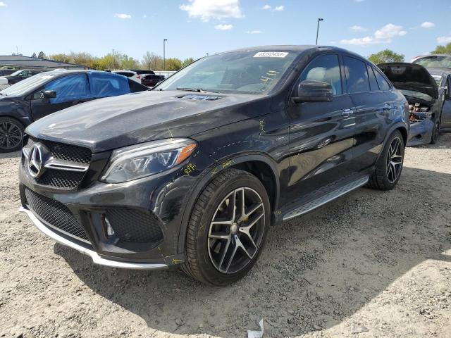 4JGED6EB4GA032506 - 2016 MERCEDES-BENZ GLE COUPE 450 4MATIC BLACK photo 1