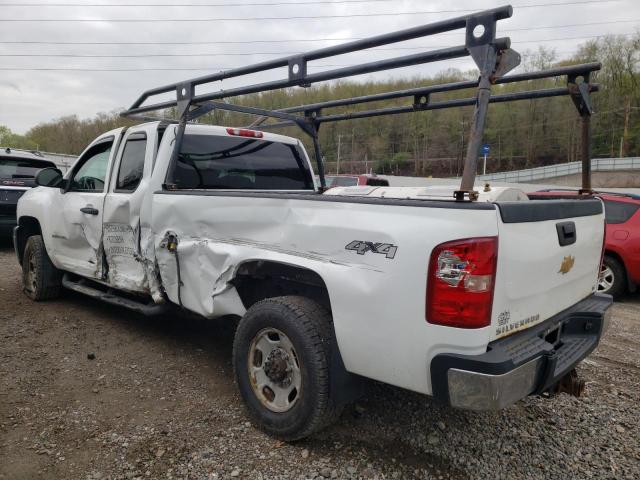 1GC2KVCG5DZ177850 - 2013 CHEVROLET silverado K2500 HEAVY DUTY WHITE photo 2