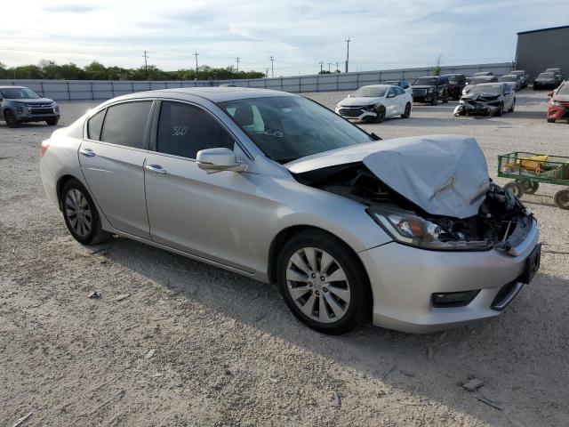 1HGCR2F89FA184676 - 2015 HONDA ACCORD EXL SILVER photo 4