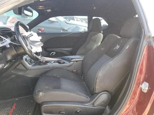 2C3CDZFJ6MH638085 - 2021 DODGE CHALLENGER R/T SCAT PACK BURGUNDY photo 7