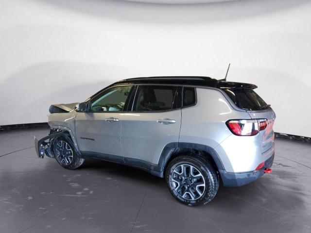 3C4NJDDB5MT594244 - 2021 JEEP COMPASS TRAILHAWK SILVER photo 2