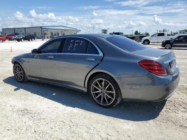 W1KUG8DB7LA571156 - 2020 MERCEDES-BENZ S 560 GRAY photo 2