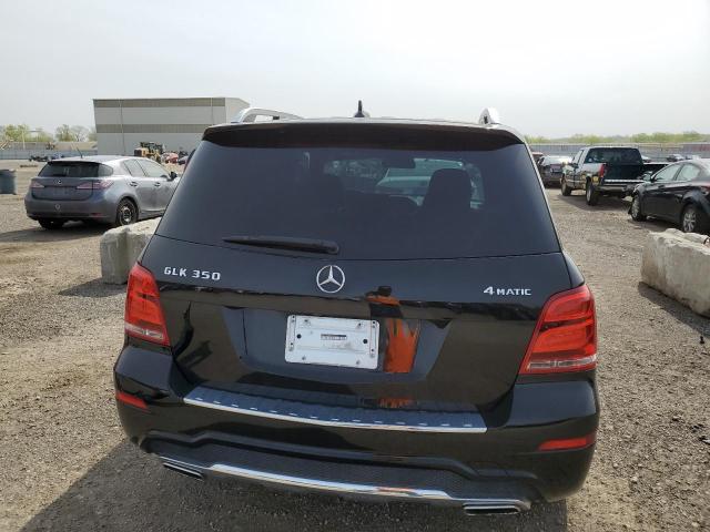 WDCGG8JBXEG330407 - 2014 MERCEDES-BENZ GLK 350 4MATIC BLACK photo 6