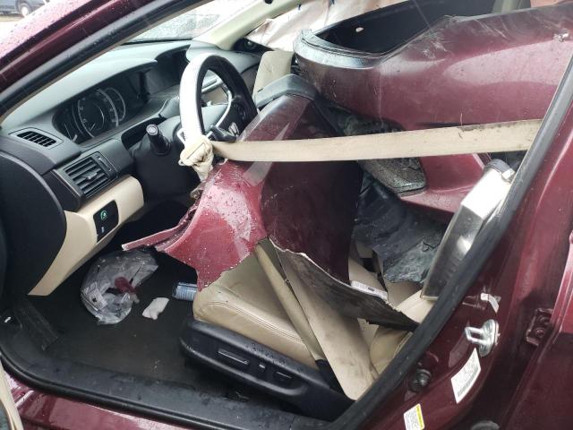 1HGCR2F86DA135089 - 2013 HONDA ACCORD EXL MAROON photo 7