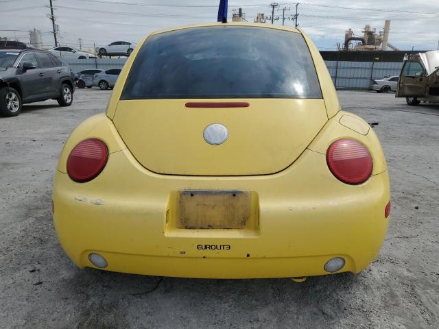 3VWBK21C72M445162 - 2002 VOLKSWAGEN NEW BEETLE GL 黄色 照片 6