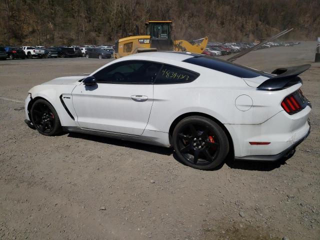 1FA6P8JZ6K5551420 - 2019 FORD MUSTANG SHELBY GT350 WHITE photo 2