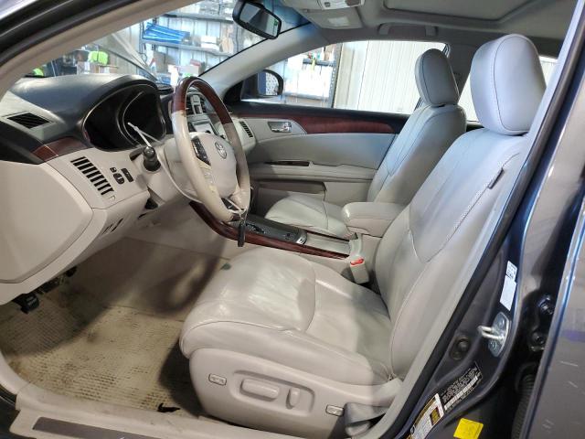 4T1BK3DB4CU452316 - 2012 TOYOTA AVALON BASE GRAY photo 7