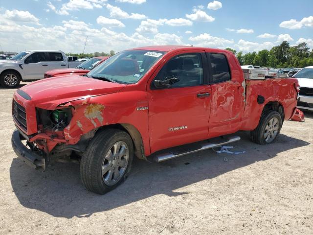 5TFRV54138X049057 - 2008 TOYOTA TUNDRA DOUBLE CAB RED photo 1