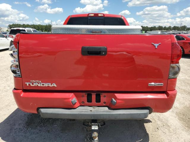 5TFRV54138X049057 - 2008 TOYOTA TUNDRA DOUBLE CAB RED photo 6
