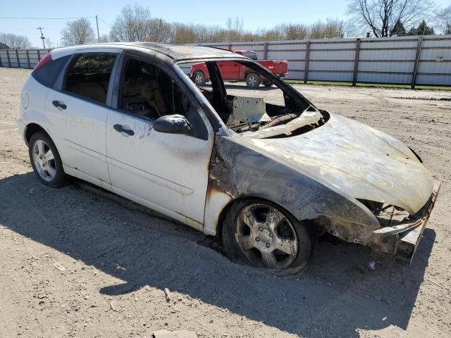 1FAHP37N47W261680 - 2007 FORD FOCUS ZX5 WHITE photo 4