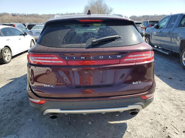 5LMCJ3C99HUL11106 - 2017 LINCOLN MKC RESERVE ბურგუნდია ფოტო 6