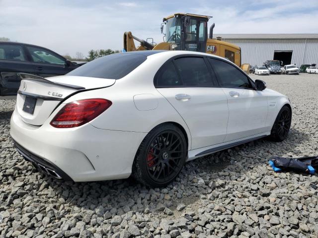 55SWF8HB2FU076910 - 2015 MERCEDES-BENZ C 63 AMG-S WHITE photo 3