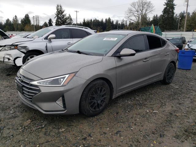 KMHD74LFXLU028921 - 2020 HYUNDAI ELANTRA SE GRAY photo 1