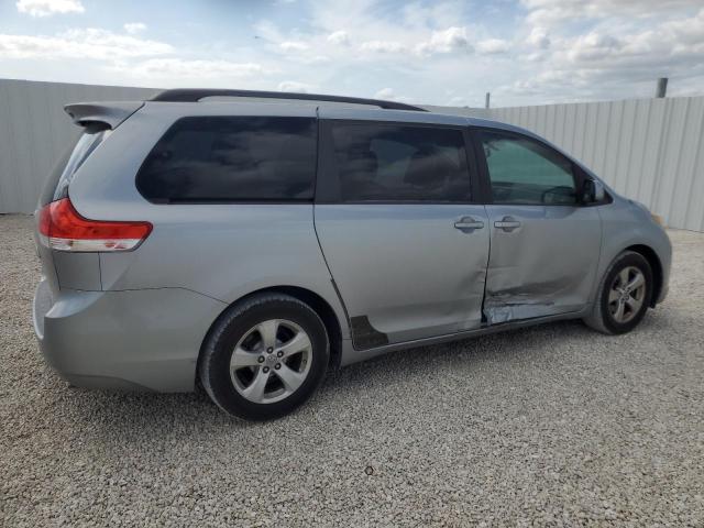 5TDKK3DCXBS079721 - 2011 TOYOTA SIENNA LE SILVER photo 3