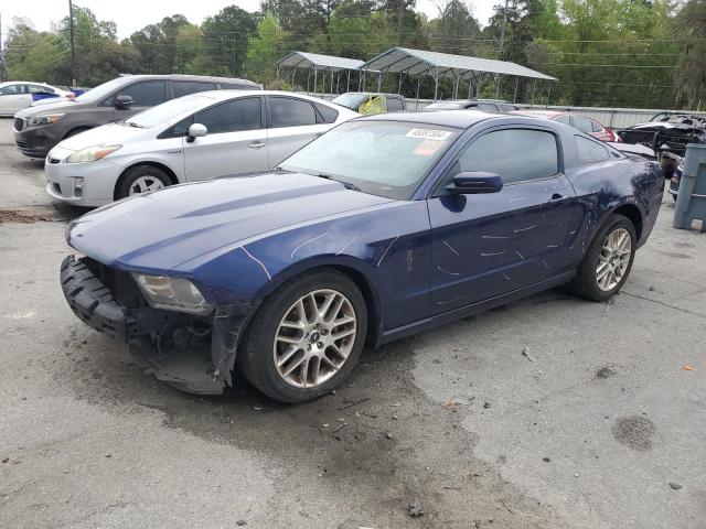 1ZVBP8AM0C5277272 - 2012 FORD MUSTANG BLUE photo 1