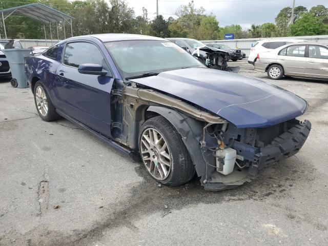 1ZVBP8AM0C5277272 - 2012 FORD MUSTANG BLUE photo 4