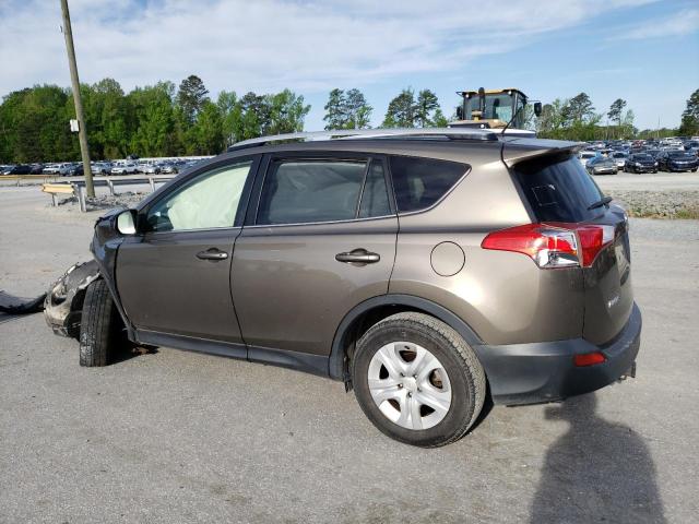 JTMZFREV9FD055370 - 2015 TOYOTA RAV4 LE GRAY photo 2