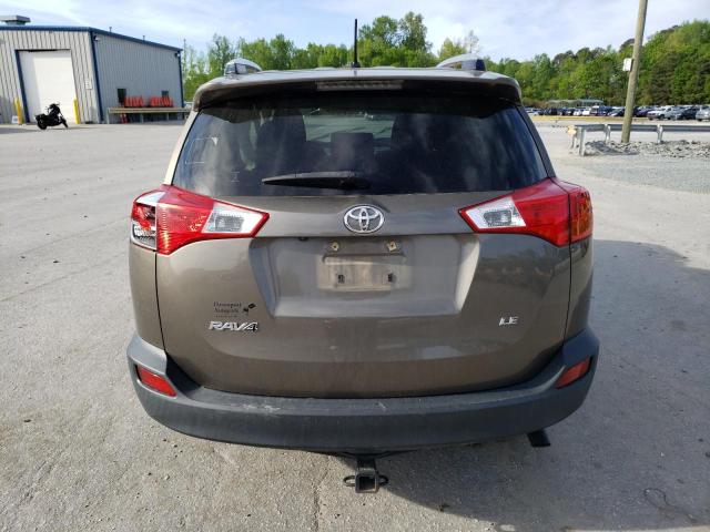 JTMZFREV9FD055370 - 2015 TOYOTA RAV4 LE GRAY photo 6