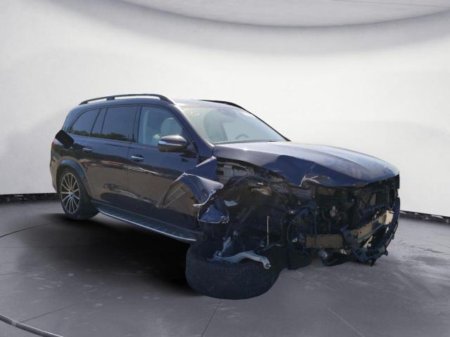 4JGFF5KE6NA733391 - 2022 MERCEDES-BENZ GLS 450 4MATIC BLUE photo 4