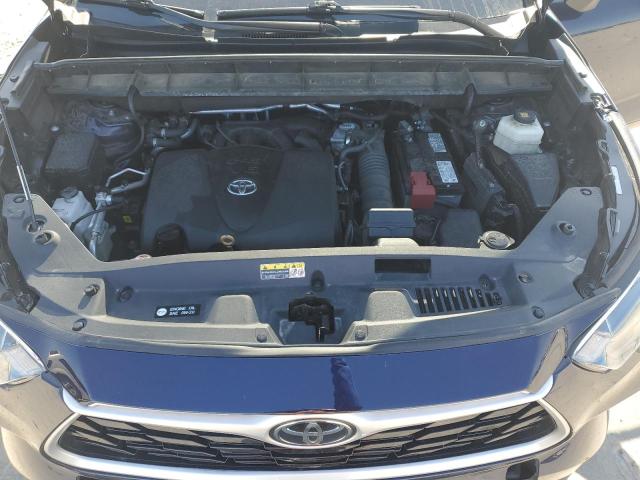 5TDHZRBH9LS522742 - 2020 TOYOTA HIGHLANDER XLE 蓝色 照片 12