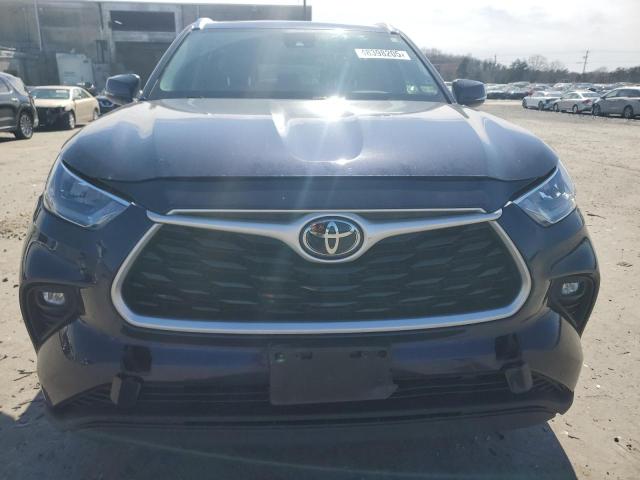5TDHZRBH9LS522742 - 2020 TOYOTA HIGHLANDER XLE 蓝色 照片 5