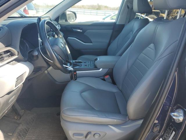 5TDHZRBH9LS522742 - 2020 TOYOTA HIGHLANDER XLE 蓝色 照片 7