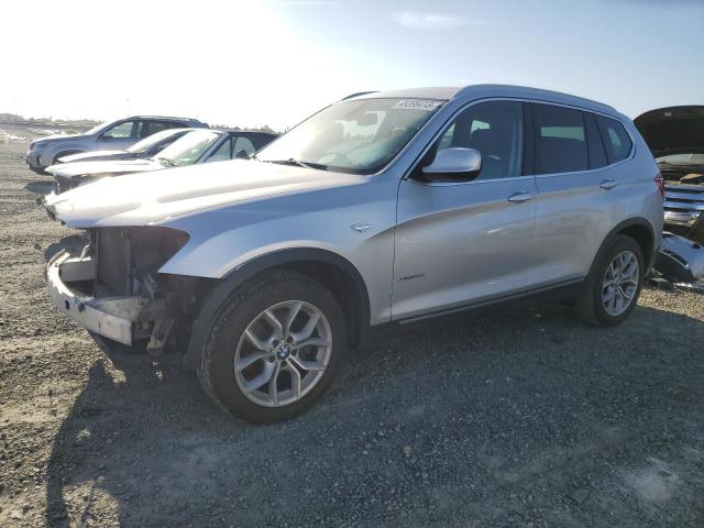 5UXWX7C56BLT78622 - 2011 BMW X3 XDRIVE35I SILVER photo 1