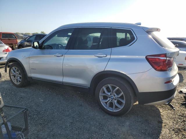 5UXWX7C56BLT78622 - 2011 BMW X3 XDRIVE35I Күміс фото 2