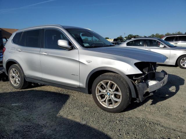 5UXWX7C56BLT78622 - 2011 BMW X3 XDRIVE35I SILVER photo 4