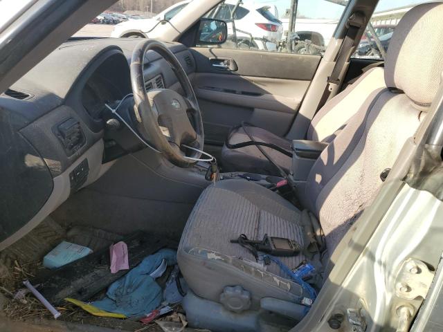 JF1SG65614H728959 - 2004 SUBARU FORESTER 2.5XS SILVER photo 7