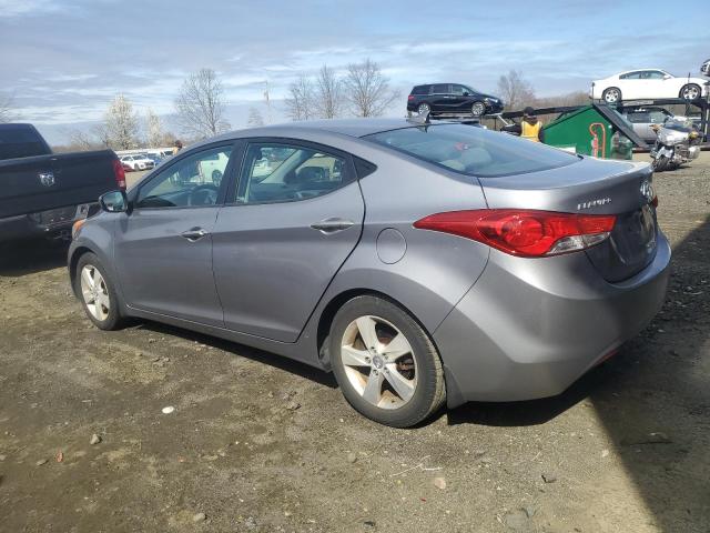 KMHDH4AE9DU617273 - 2013 HYUNDAI ELANTRA GLS GRAY photo 2