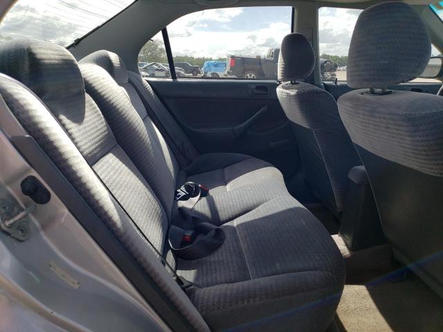 2HGEJ6618XH583088 - 1999 HONDA CIVIC BASE SILVER photo 10