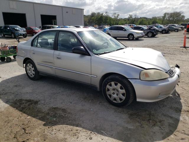 2HGEJ6618XH583088 - 1999 HONDA CIVIC BASE SILVER photo 4