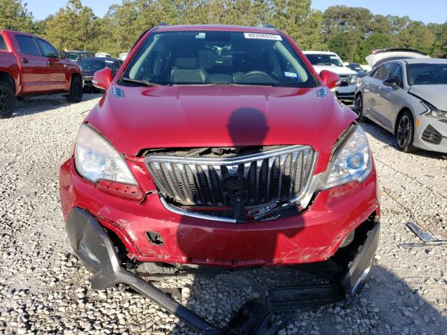 KL4CJBSB2GB609782 - 2016 BUICK ENCORE CONVENIENCE RED photo 5