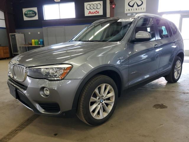 5UXWY3C51F0E95492 - 2015 BMW X3 XDRIVE28D GRAY photo 1