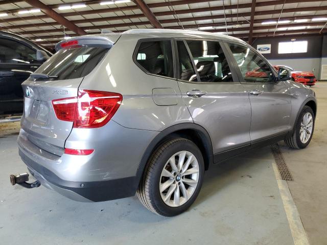 5UXWY3C51F0E95492 - 2015 BMW X3 XDRIVE28D GRAY photo 3