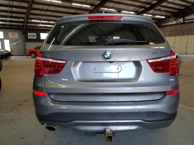 5UXWY3C51F0E95492 - 2015 BMW X3 XDRIVE28D GRAY photo 6