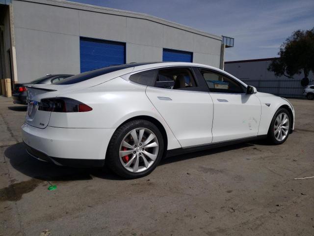 5YJSA1H17EFP37214 - 2014 TESLA MODEL S თეთრი ფოტო 3