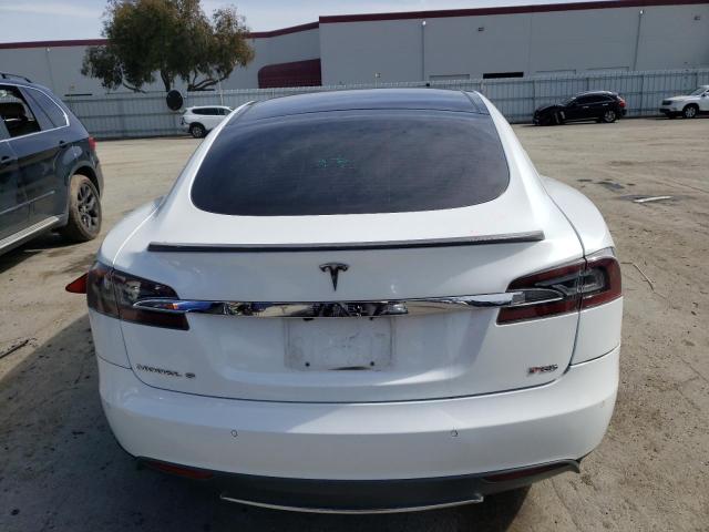 5YJSA1H17EFP37214 - 2014 TESLA MODEL S თეთრი ფოტო 6