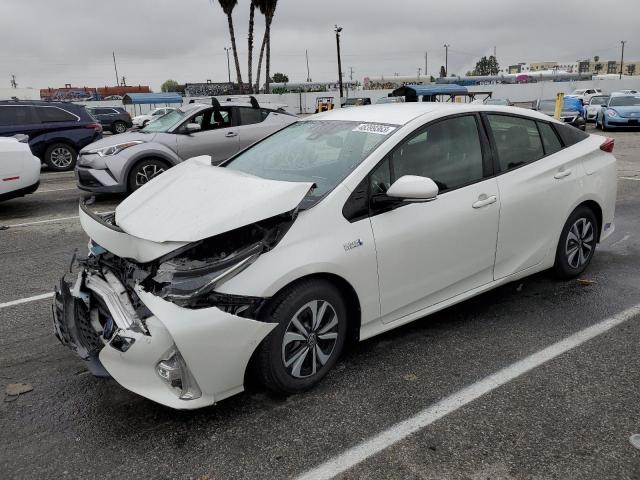 JTDKARFP8K3105675 - 2019 TOYOTA PRIUS PRIM Weiß Foto 1