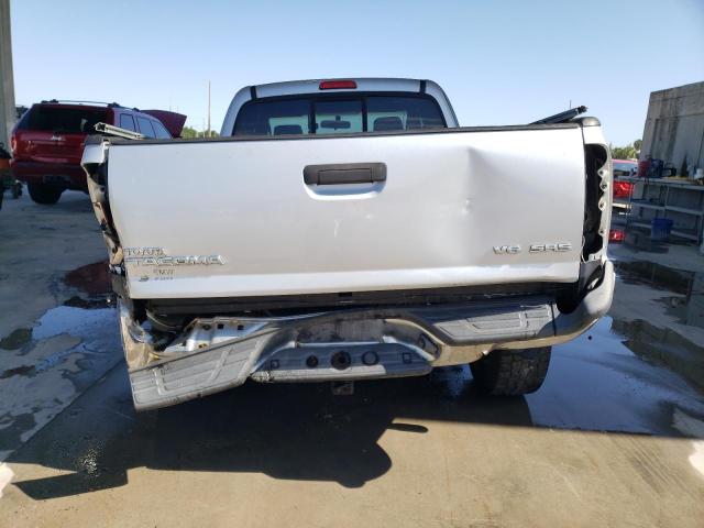 5TEUU42N66Z287746 - 2006 TOYOTA TACOMA ACCESS CAB SILVER photo 6