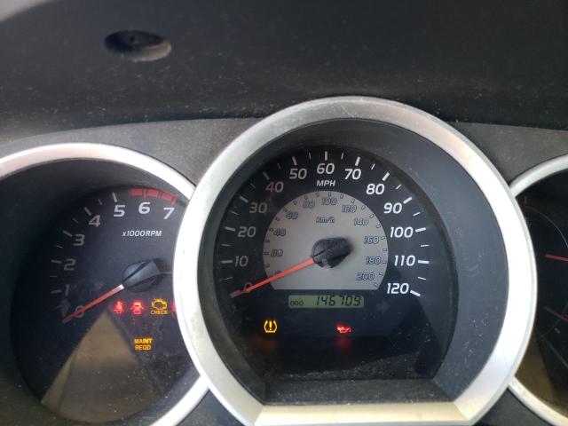 5TEUU42N66Z287746 - 2006 TOYOTA TACOMA ACCESS CAB Күміс фото 9