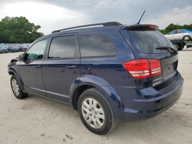 3C4PDCAB1JT183031 - 2018 DODGE JOURNEY SE BLUE photo 2